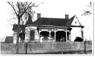 Early photo of Reid House early house photo