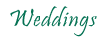 Weddings header